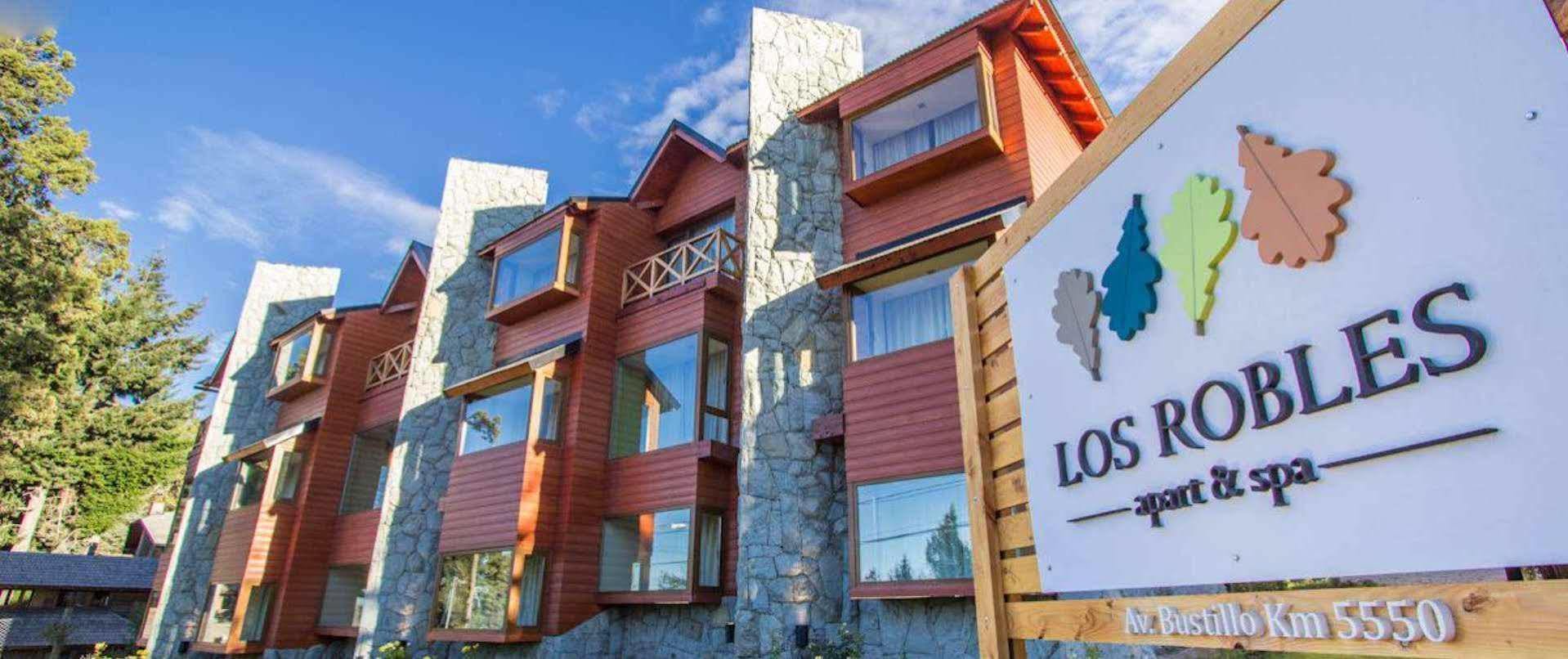 Los Robles Apart & Spa San Carlos de Bariloche Bagian luar foto